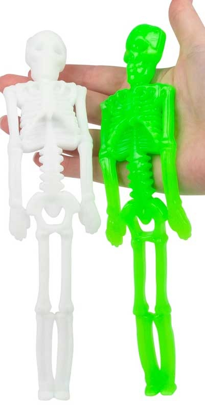 SCRUNCHEMS STRETCHY SQUISHY SKELETON ASSORTED