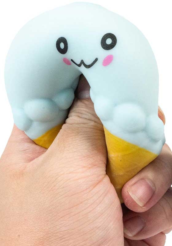 SQUISHY ICE CREAM SENSORY TOY ASSORTED
