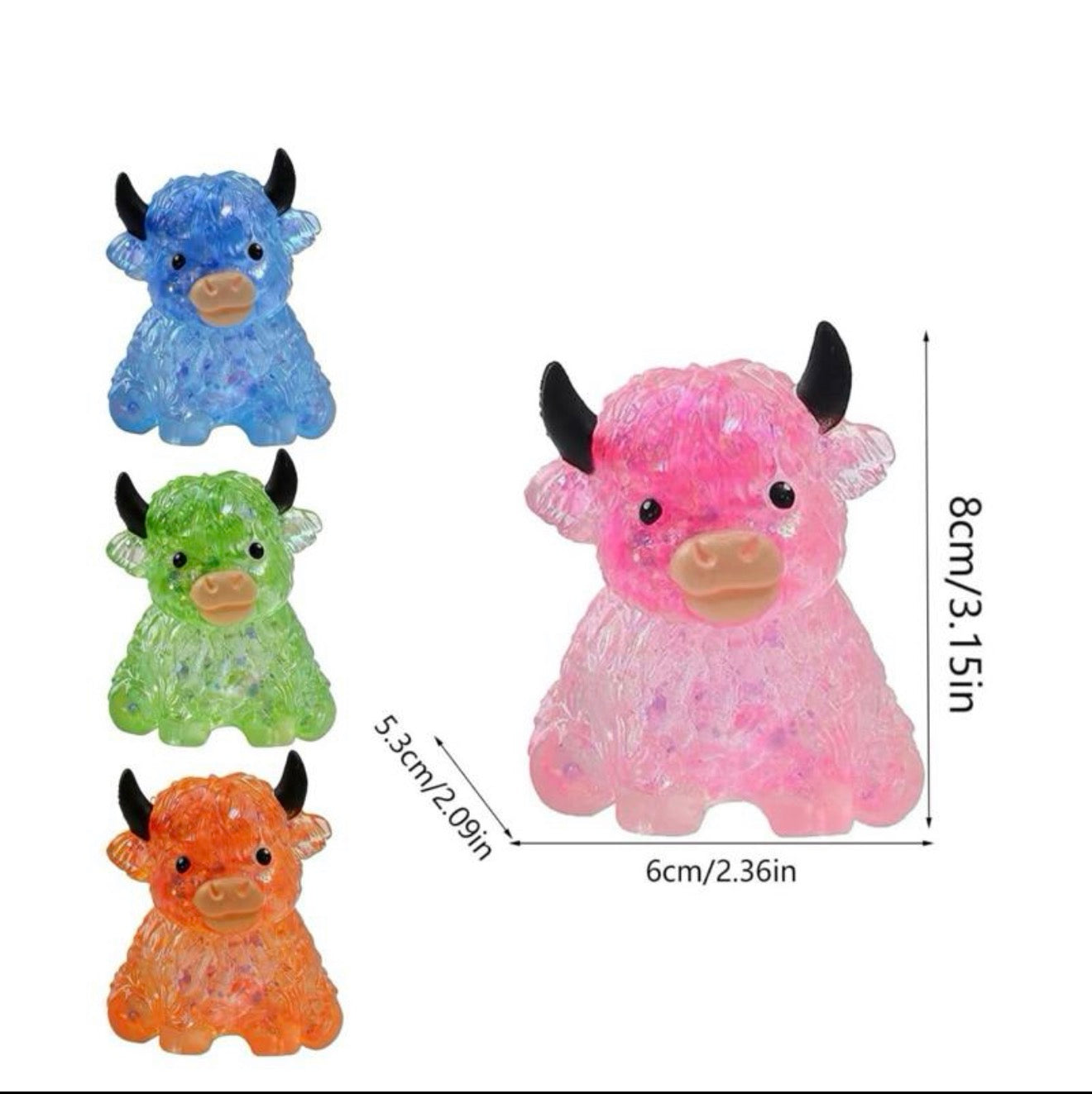 Sugar Squishy Highland Cow