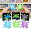 Splash Ball - Squeeze & Stretch Fun Toy for Kids Ages 3+ in Blue Green Purple Colors