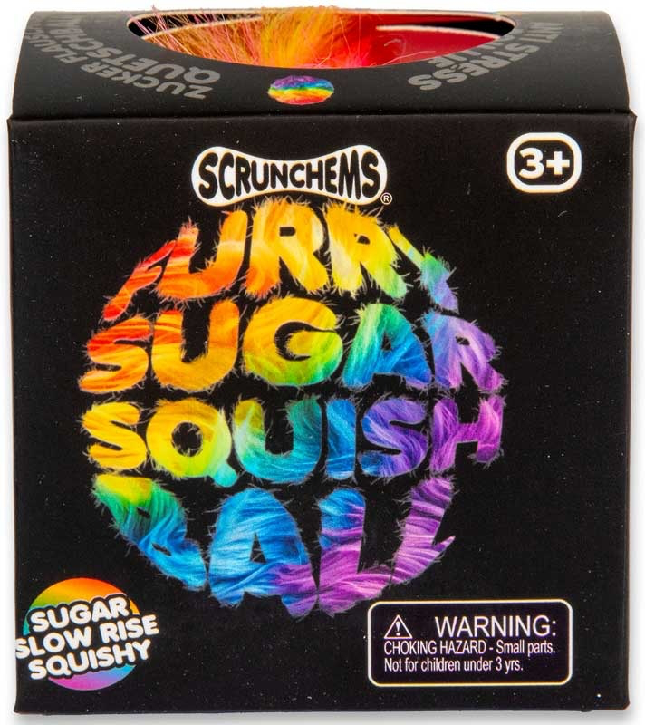 SCRUNCHEMS FURRY SUGAR SQUISH BALL