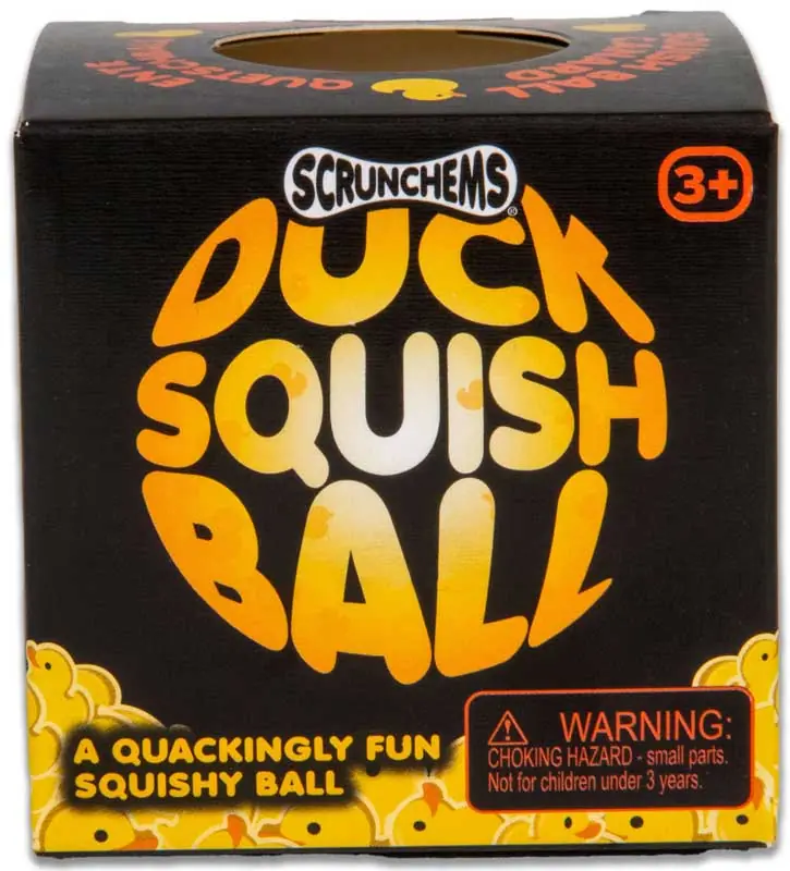 SCRUNCHEMS DUCK SQUISH BALL