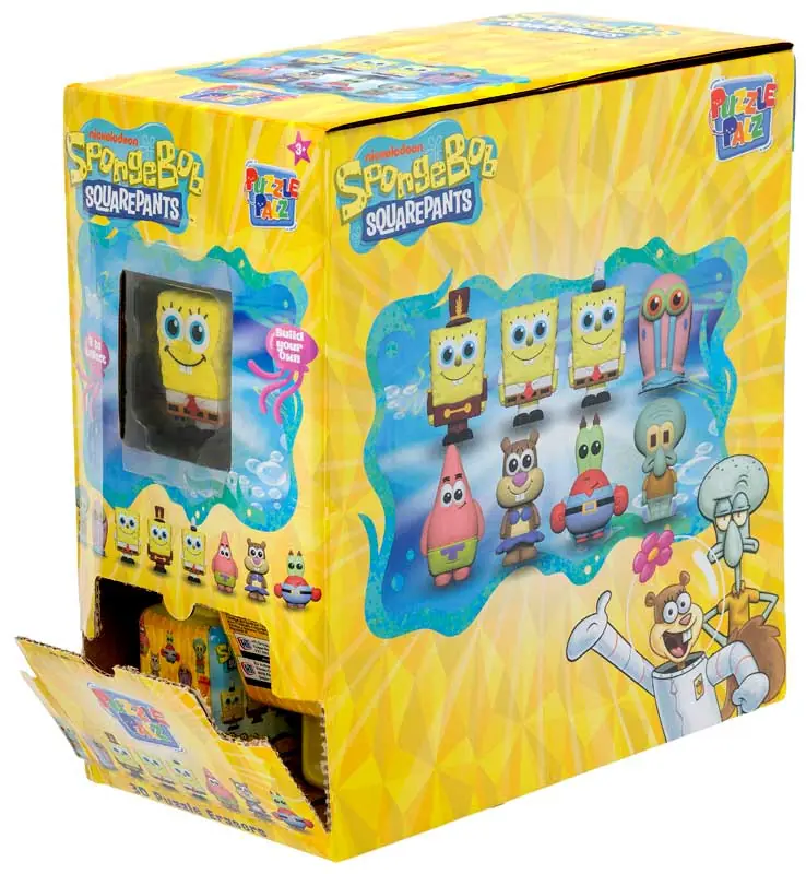 SPONGEBOB PUZZLE PALZ IN GRAVITY FEED ASSORTED