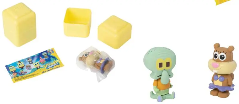 SPONGEBOB PUZZLE PALZ IN GRAVITY FEED ASSORTED