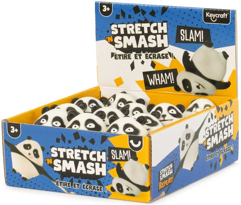 STRETCH N SMASH MINI PANDA SENSORY TOY