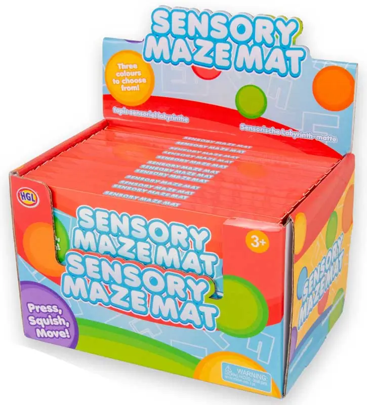 SENSORY MAZE MAT ASSORTED