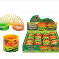 Jurassic Era Dino Magic Spring - Colorful Spring Toy Inspired by Prehistoric Era Design