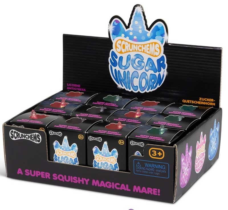 SCRUNCHEMS SUGAR UNICORN ASSORTED