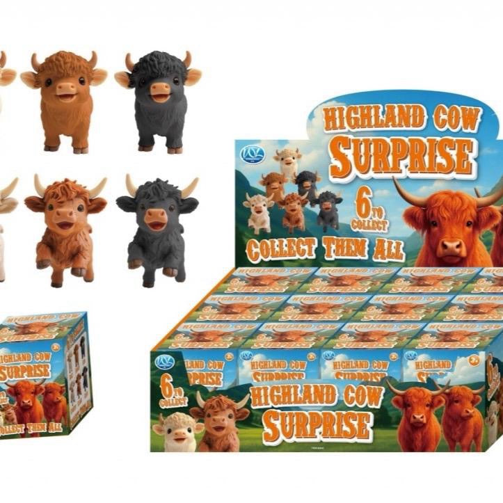 Highland cow figure blind box