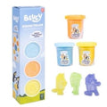 Bluey Dough Tower - Fun Hotel with Three Pots & Cut Out Figures for Kids' Entertainment