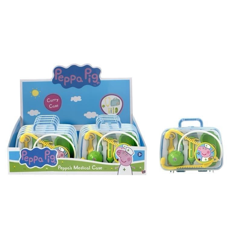 Peppa Pig Medical Set in a Case - Perfect for Kids' Imagination Growth - Fun and Educational Toy for Children