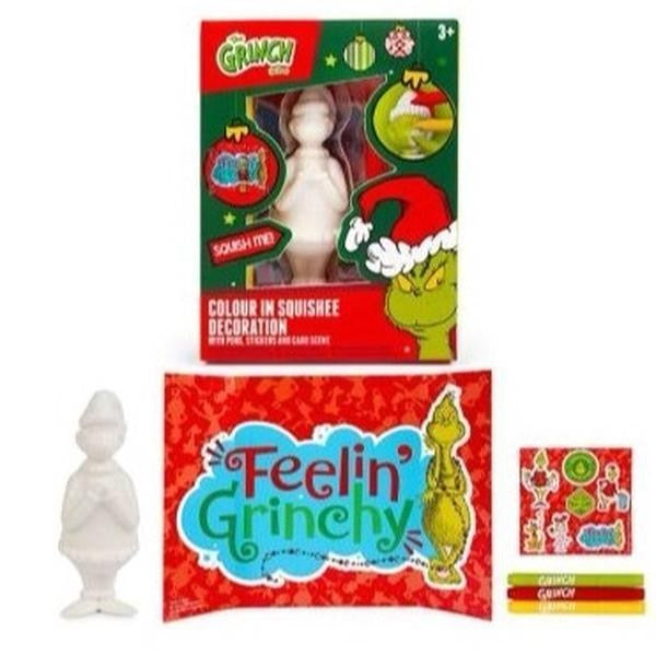 The Grinch colour your own squishee