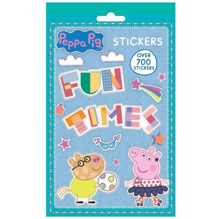 Peppa Pig Stickers - Fun Times Pack with Over 500 Stickers for Creative Fun