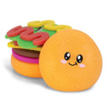 Fidget Burger Build It Squish It Fidget Game for Ages 3+ with Multiple Pieces Not Suitable Under 36 Months Adult Supervision Required