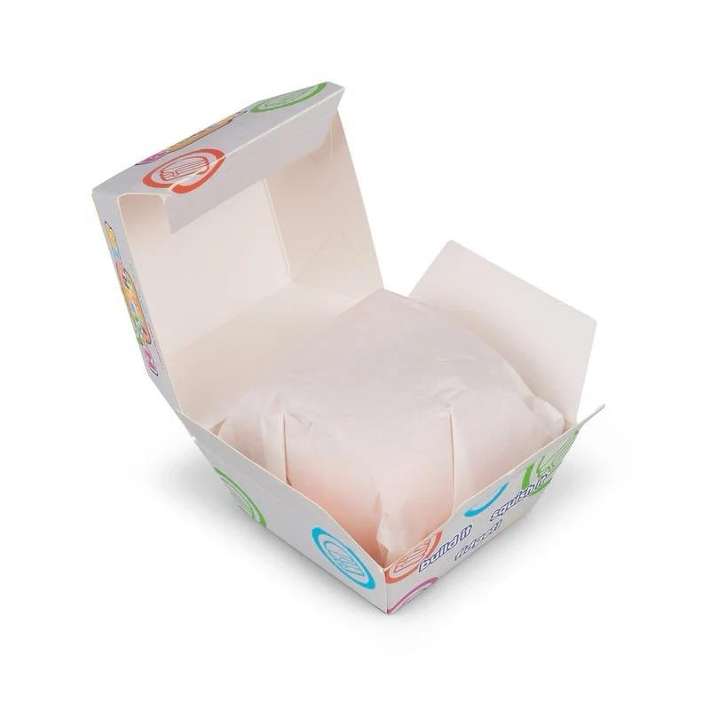 Fidget Burger Build It Squish It Fidget Game for Ages 3+ with Multiple Pieces Not Suitable Under 36 Months Adult Supervision Required