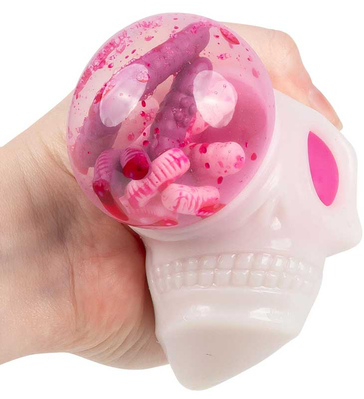 SCRUNCHEMS SQUEEZY SKULL OF HORRORS